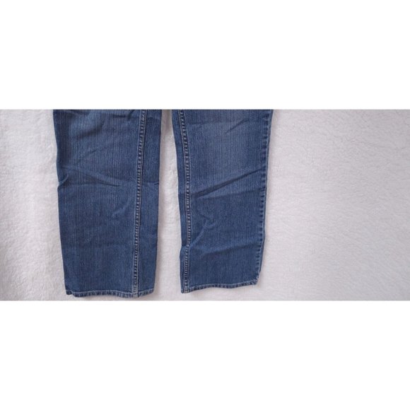 Levis Signature Womens Misses 10 Long Bootcut Mid Rise Denim Jeans 28X31 - Picture 2 of 11